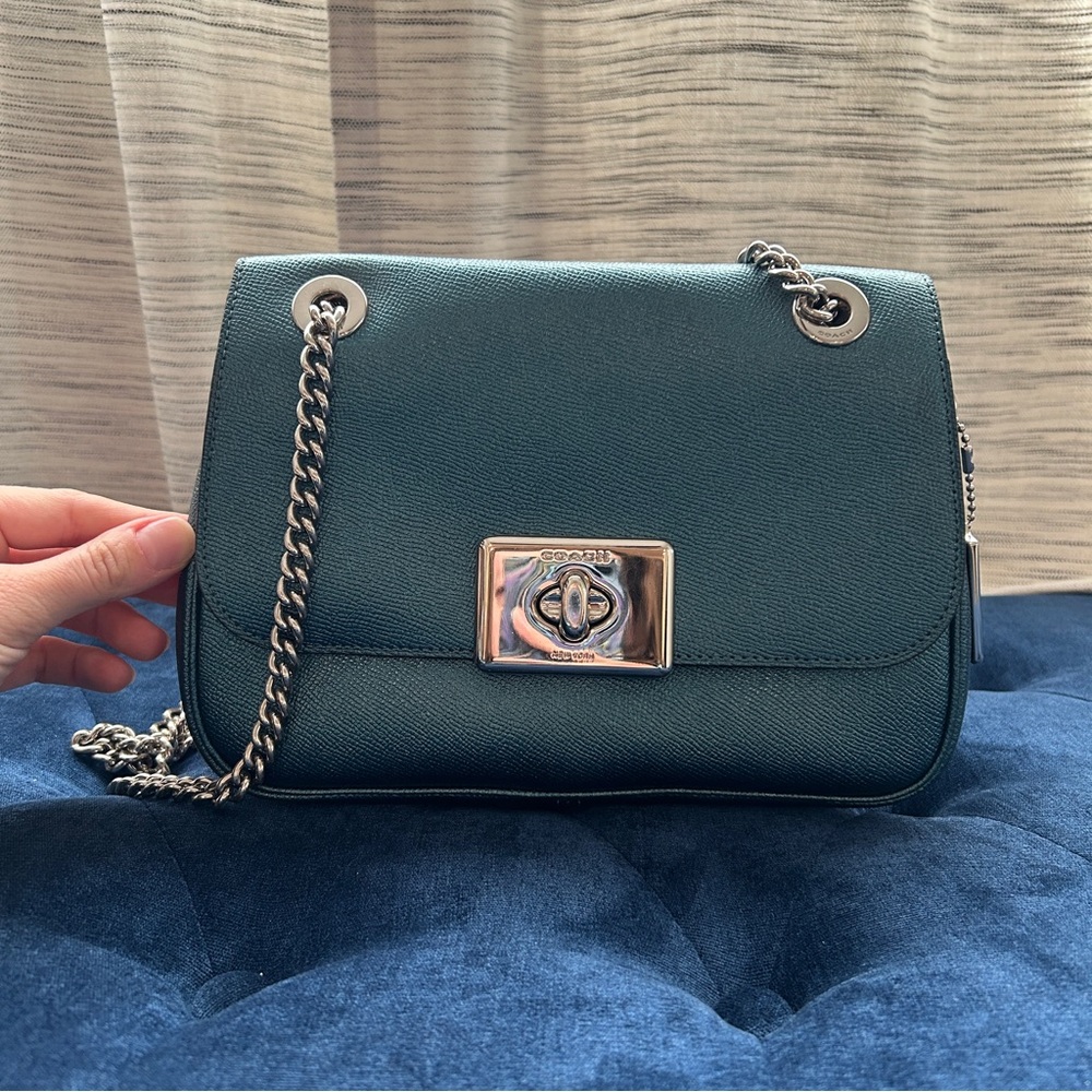 Coach Cassidy Crossbody Metallic Shoulder Bag